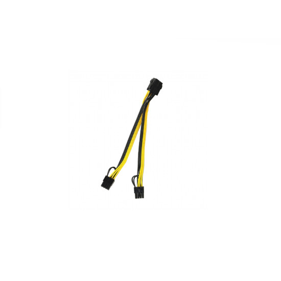 POWER CABLE 8pin-2x8pin STRIPPED