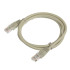 PATCH CORD EQUIP F/UTP CAT 5 GREEN 1M