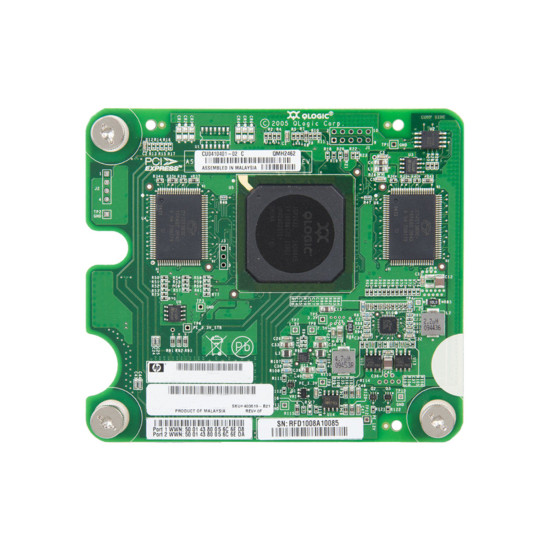 BLADE HBA FC HP QLOGIC QMH2462 4GB MEZZANINE CARD