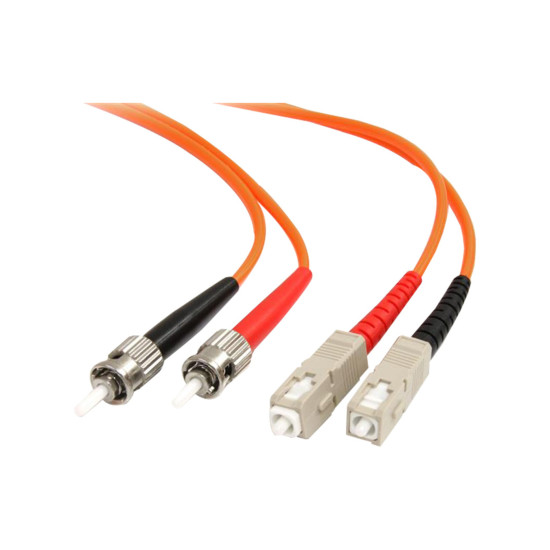 FIBER CABLE DUAL ST-SC 1.0