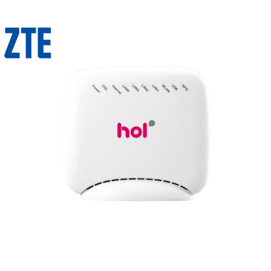ROUTER WIRELESS ZTE ZXHN H108N 4PORTS ETH 100Mb w/PSU 12V OV