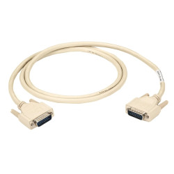 SERIAL DATA CABLE BACK BOX DSUB MALE TO DSUB FEMALE 6m
