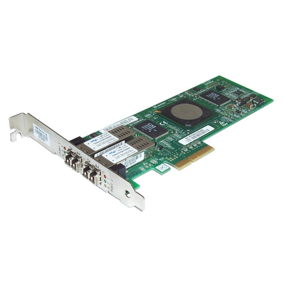 HBA FC 4GB QLOGIC QLE2462 FIBER CHANNEL DUAL PORT PCI-E
