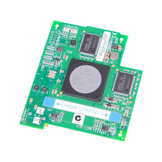 BLADE HBA FC 4GB IBM QLOGIC FIBER CHANNEL DUAL PORTS PCI-E