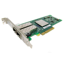 HBA FC 8GB DELL QLE2562 FIBER CHANNEL DUAL PORT PCI-E LP