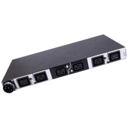 PDU 7-OUTLETS IBM 26K4121, 6XC13, 240V, 1PH, 15A, 1U