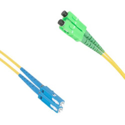 FIBER OPTICAL PATCH CORD MU/UPC-SC/APC SINGLE MODE 9/125 5M