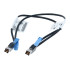 IBM 0.6M 12G SAS CABLE MINI SAS HD TO MINI SAS HD SFF-8644