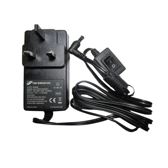 AC ADAPTER FSP 12V/1.5A - FSP018-DEFE1