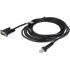 POS CABLE DATALOGIC MAGELLAN RS-232, 9PIN, MALE