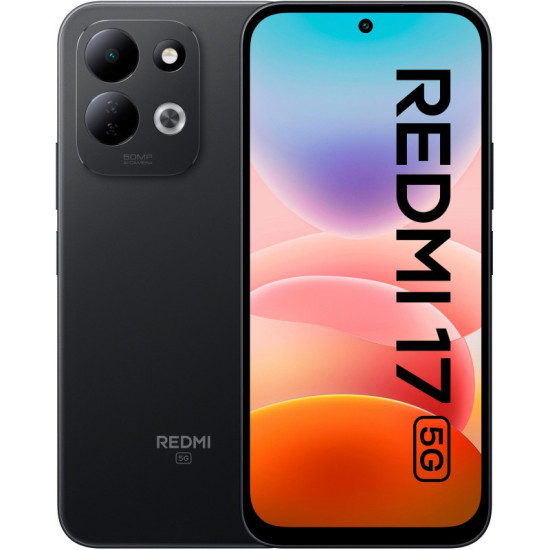 Xiaomi Redmi 17 5G Dual Sim NFC 4GB RAM 128GB - Black 